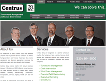 Tablet Screenshot of centrusgroup.com